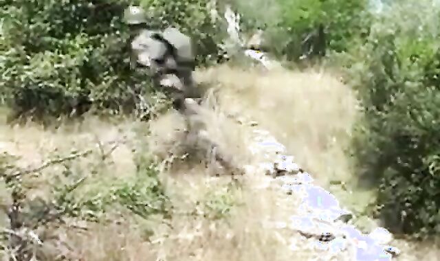 Big-Cock Military Blowjob