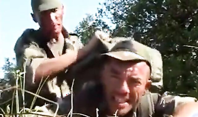 Big-Cock Military Blowjob