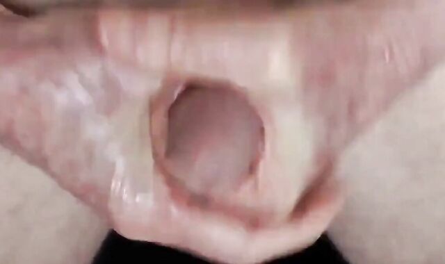 Vieil Homme Se Masturbe