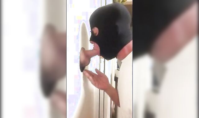 Glory Hole Blowjob Action