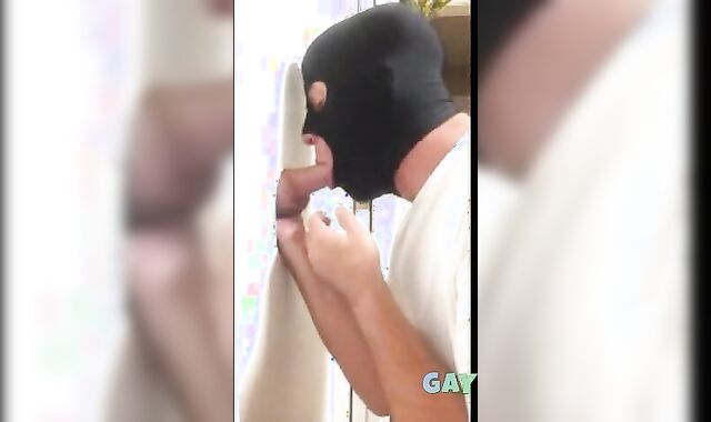 Glory Hole Blowjob Action