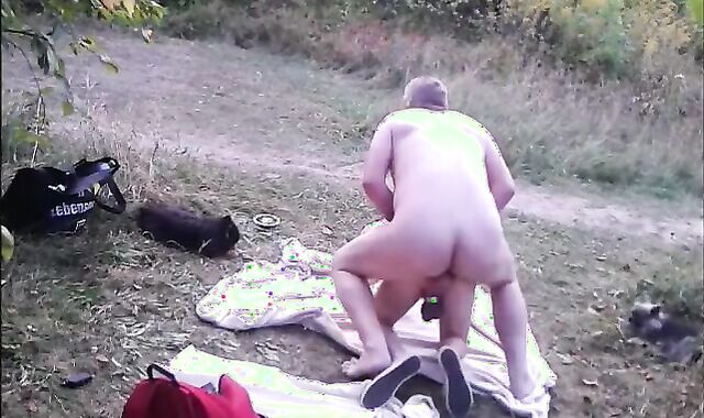 Bareback Gay Couple's Adventure at Birkensee Lake