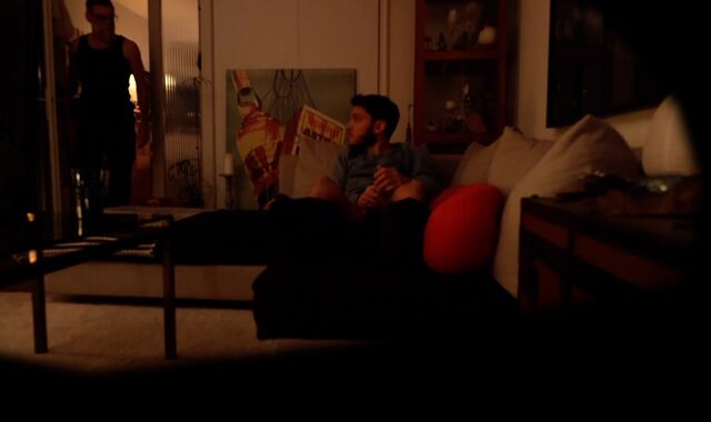 Grandfather caught grandson naked jerking (gay)