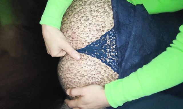 crossdresser big ass sarah mars  fucked by big black dildo