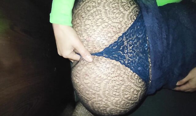 crossdresser big ass sarah mars  fucked by big black dildo