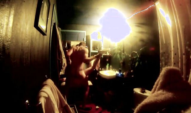 Straight dude fucks me in the bathroom during a party.