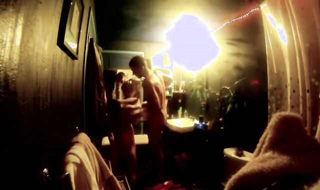 Straight dude fucks me in the bathroom during a party.