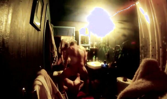 Straight dude fucks me in the bathroom during a party.