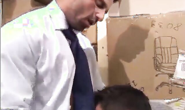 Julian Cums On Michael's Face