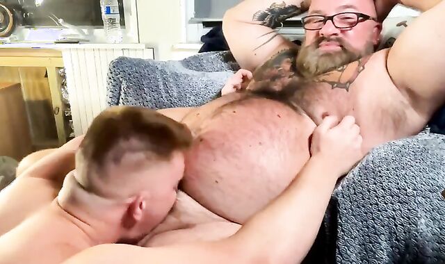 bulky Dad XXL And good-sized impaler deepthroat-job-job