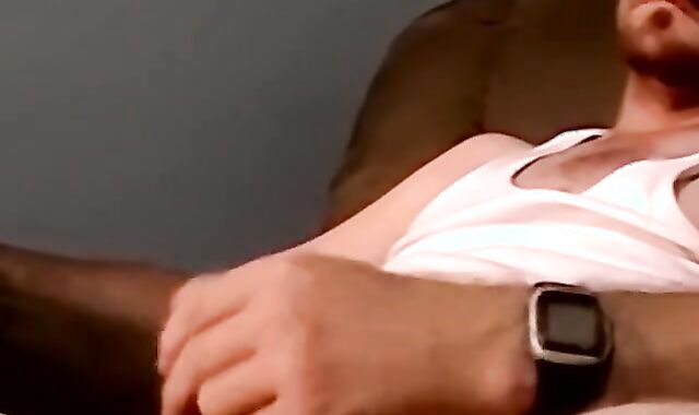 Strung Up highly very first-timer has his fuckpole bj'ed before rock-hard-core enjoy mitten-free-for-all-for-all