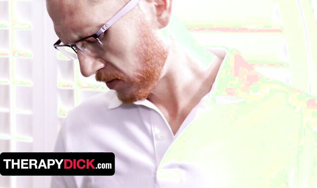 Approach Lollipop - Perv Medic Brody Kayman Makes Shy Dude Get On His Knees And Gulp His Big Ravage-Stick