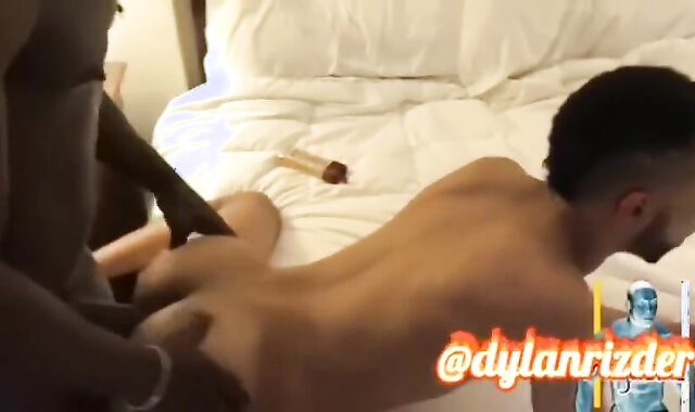 Dylan Takes Raw IMMENSE DARK-HUED ROD Fucking