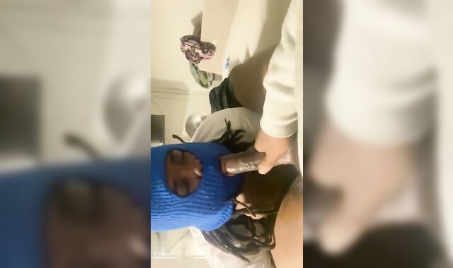 Spoken Xxl Dark-Hued Fuckpole Thug uses my jaws