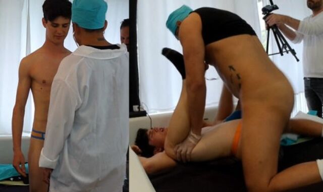 German twunk and porno new-comer from Bavaria, barely legal years , lets himself be fisted with faust and rip up