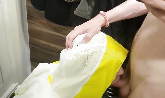 Boinking and spunking youthful homo in mouth