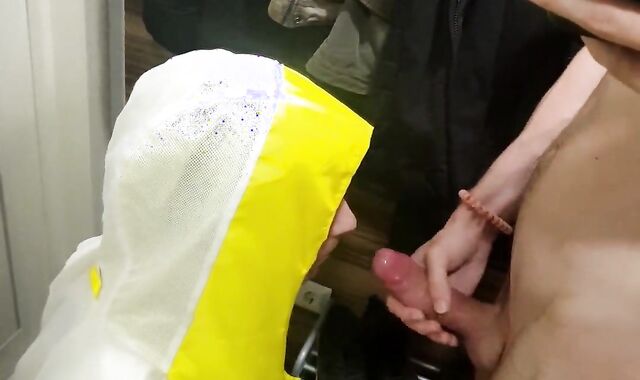 Boinking and spunking youthful homo in mouth