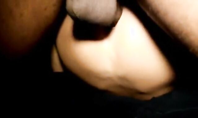 GOOD-SIZED EBONY SPUNK-PUMP Breeds White Bum Bisexous-Racial No Rubber Rock-Hard-Core