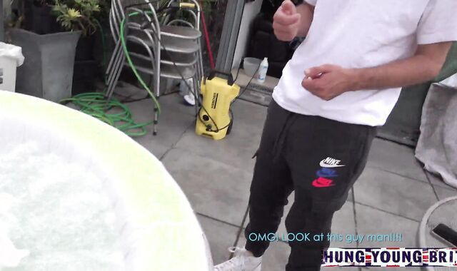 The Heatwave throughout Europe has made us all seek water and they got a suck up Jacuzzi on the roof