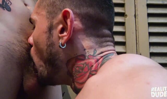 Reality Fellows - Hairy Men Brian & Gael Take The Chance For A Rapid Pound In The Storage Bedroom