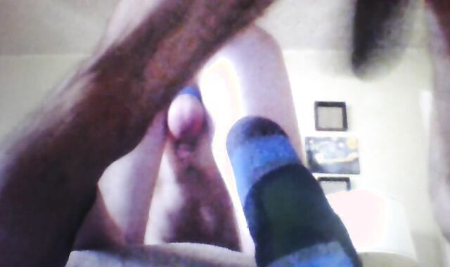 Ouch Huge Long Yam-Sized Schlong stretching my bang fuck hole