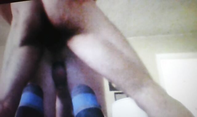 Ouch Huge Long Yam-Sized Schlong stretching my bang fuck hole