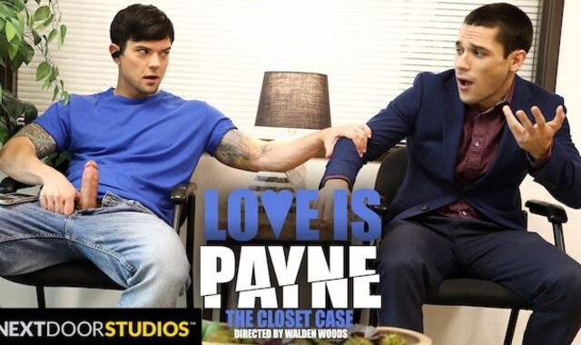 Inked Furry Man Falls For Closetcase - Dakota Payne, Andrew Miller - NextDoorStudios