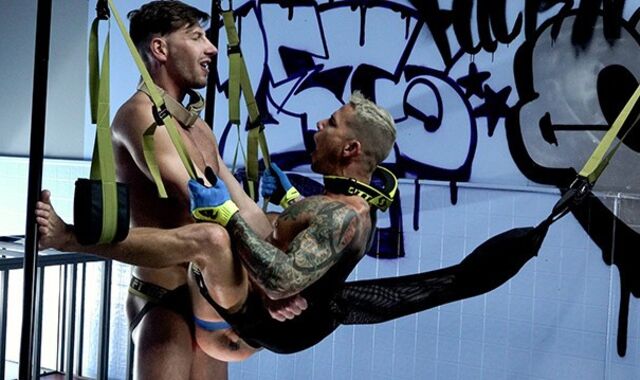 RawFuckBoys - Bouncy culo bottom takes nude beefstick and plow machine