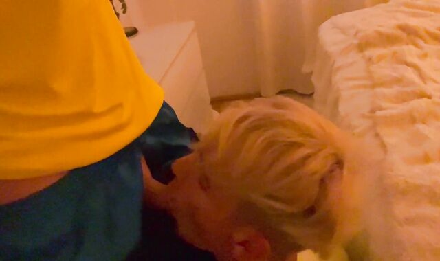 Supah-Screwing-Scorching Fag Fellow Oral spunk on Face Light-Haired Bony Youngster