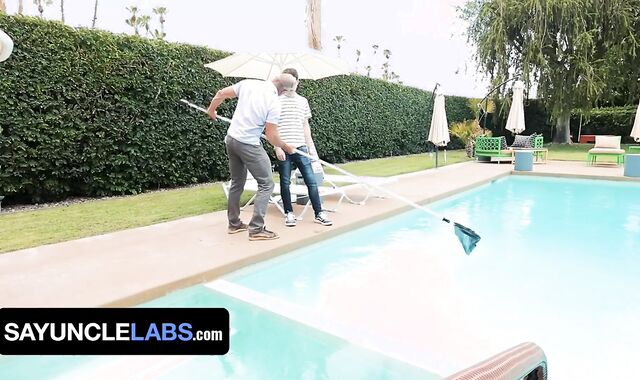 SayUncle - Cosseted Guy Dakota Lovell Gets Smacked And Torn Up By Muscled StepGrandpa Matthew Figata