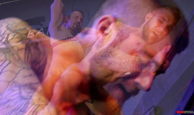 Tryp takes Jesse's pink cigar deep in his rump at the bar