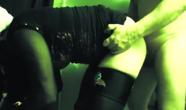 Sissy Humped in bathroom