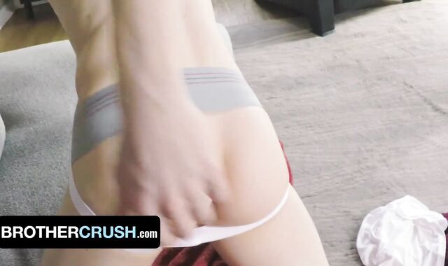 BrotherCrush - Torrid Boy Pulls Out The Strain After Soccer Practise And Ejaculates On His Brother-In-Law-In-Law's Arse Crevasse