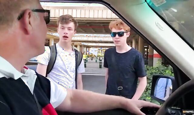 obedient teens Tormented And romped In coarse bare fourway