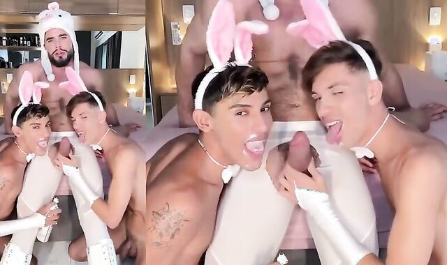 happy Easter insert With two ultra-super-cute Bunnies Went Well [ONLYFANS]
