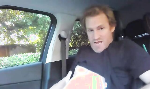 faggot-for-pay Ginger dad Van Display