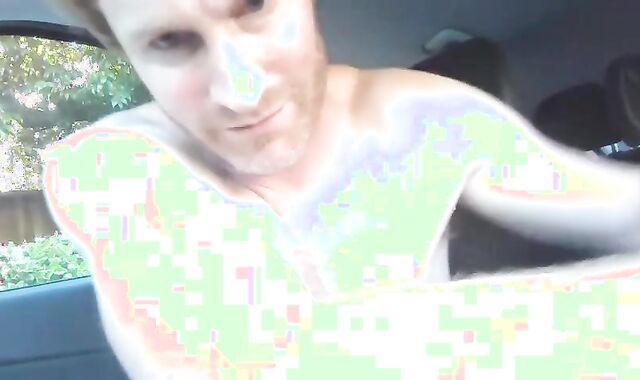 faggot-for-pay Ginger dad Van Display