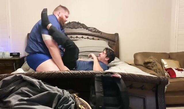Queer-for-pay twink With Girlfriend supplicates For throbbing Chub dick And cum