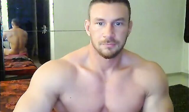 Milky Muscle boy With great lollipop Displays Off