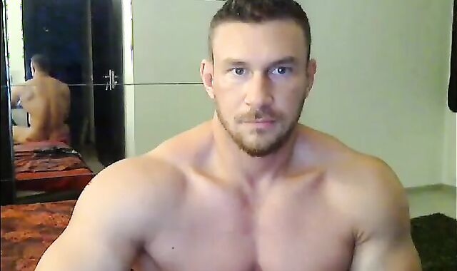 Milky Muscle boy With great lollipop Displays Off