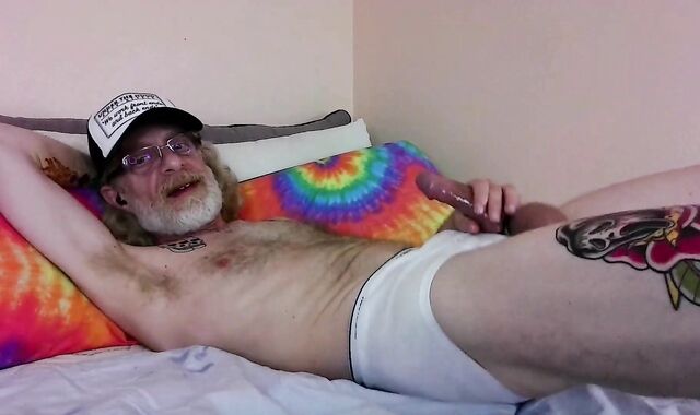 JerkinDad14 - Poz Parent Jacks His humungous Slippery Poz hard-on For you 'cuz schlong Is The superlatively admirable Thing In The World