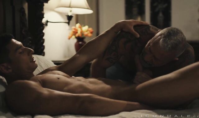 IconMale - Stiff catapulting amongst tatted yankee hunk Jim Fit