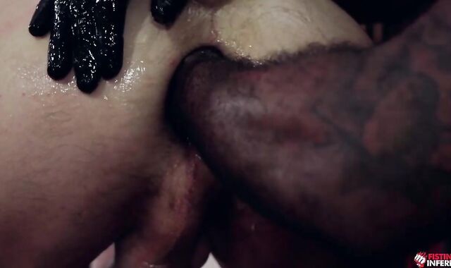 Bar Inferno Dungeon space: Fur covered struck by large jizz-shotgun father