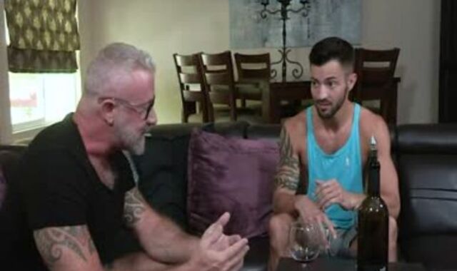 Step Grandson Providing aged guy gay Fuck-fest Practice