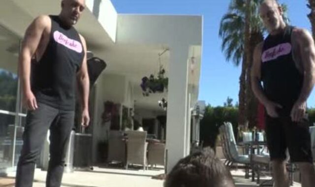 Brian And Trace strike Dolf humid