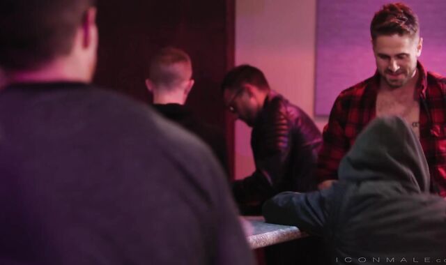 Icon Masculine: Fur covered Nick Capra pummeled by massive lollipop fellow