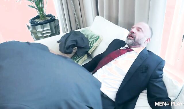 MenatPlay - Youthfull in socks have romp with uncircumcised bone parent