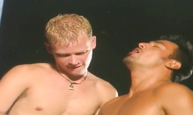 homo guy Getting His arse smashed By 2 obscene folks