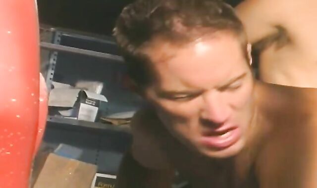 homo guy Getting His arse smashed By 2 obscene folks