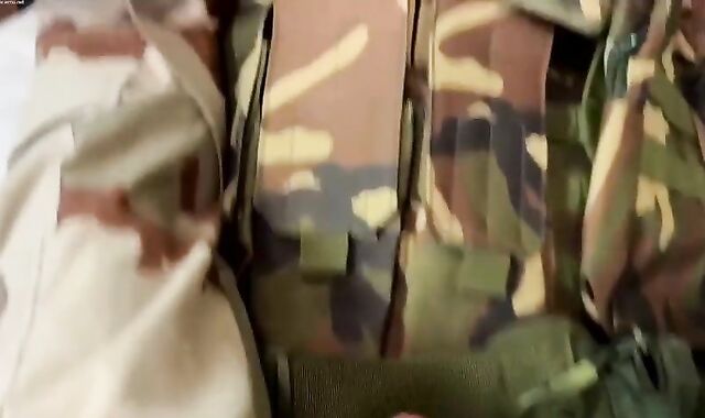 humongous fuck-stick Of A Military stud Opened His Depths [ONLYFANS}